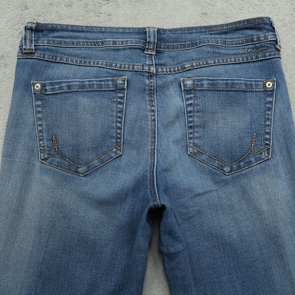 International Concepts Jeans Women's Size 8 Blue Low-Rise Skinny 30" Inseam - Picture 10 of 14